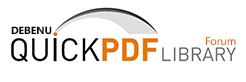 Debenu Quick PDF Library - PDF SDK Community Forum Homepage